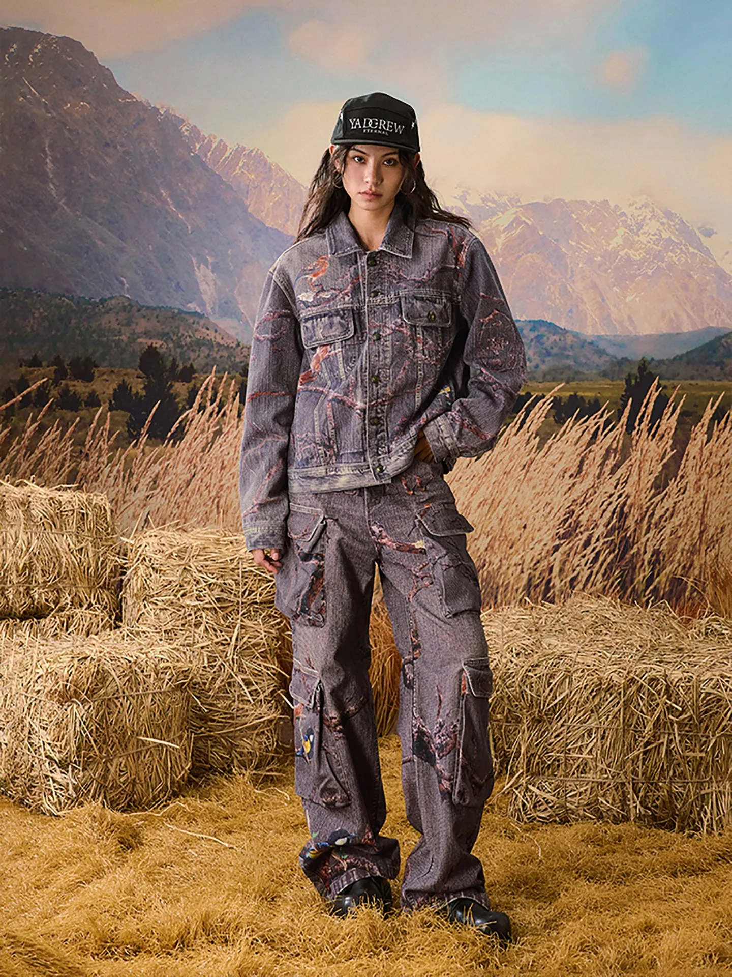 Autumn Forest Denim Jacket