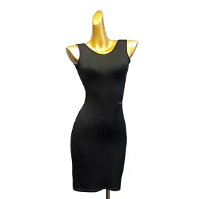Bodycon Boat Neck Sleeveless Dress