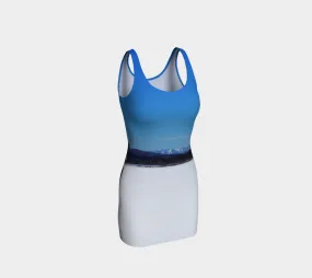 Bodycon Dress - Glenmore Reservoir Winter