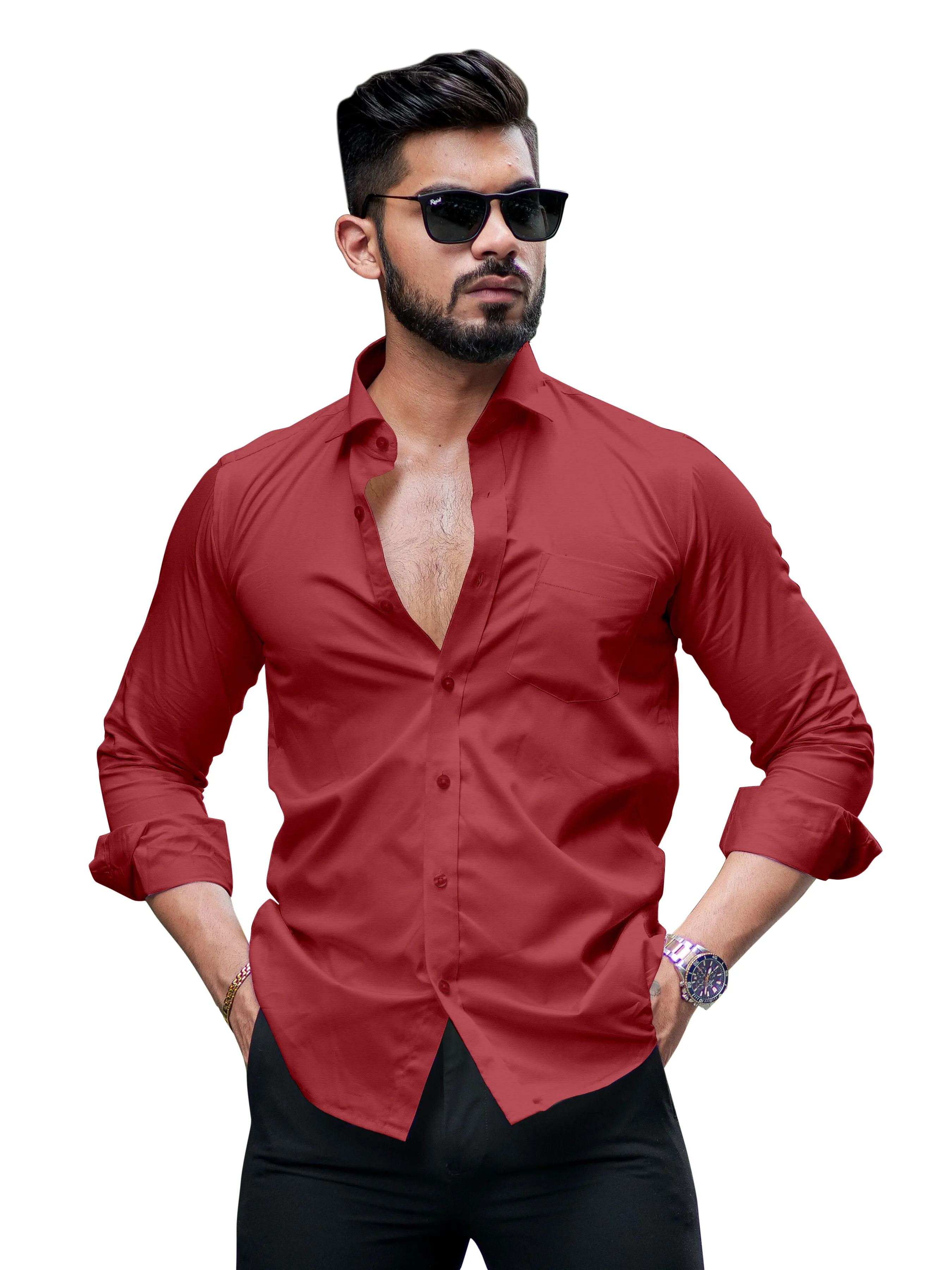 Bollywood Style Shirt With Trouser (Combo) S-09 P-01