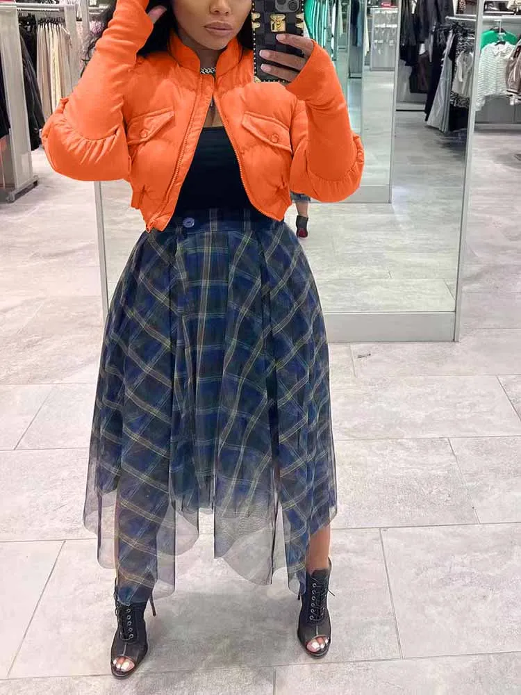 Crop Puffer Jacket