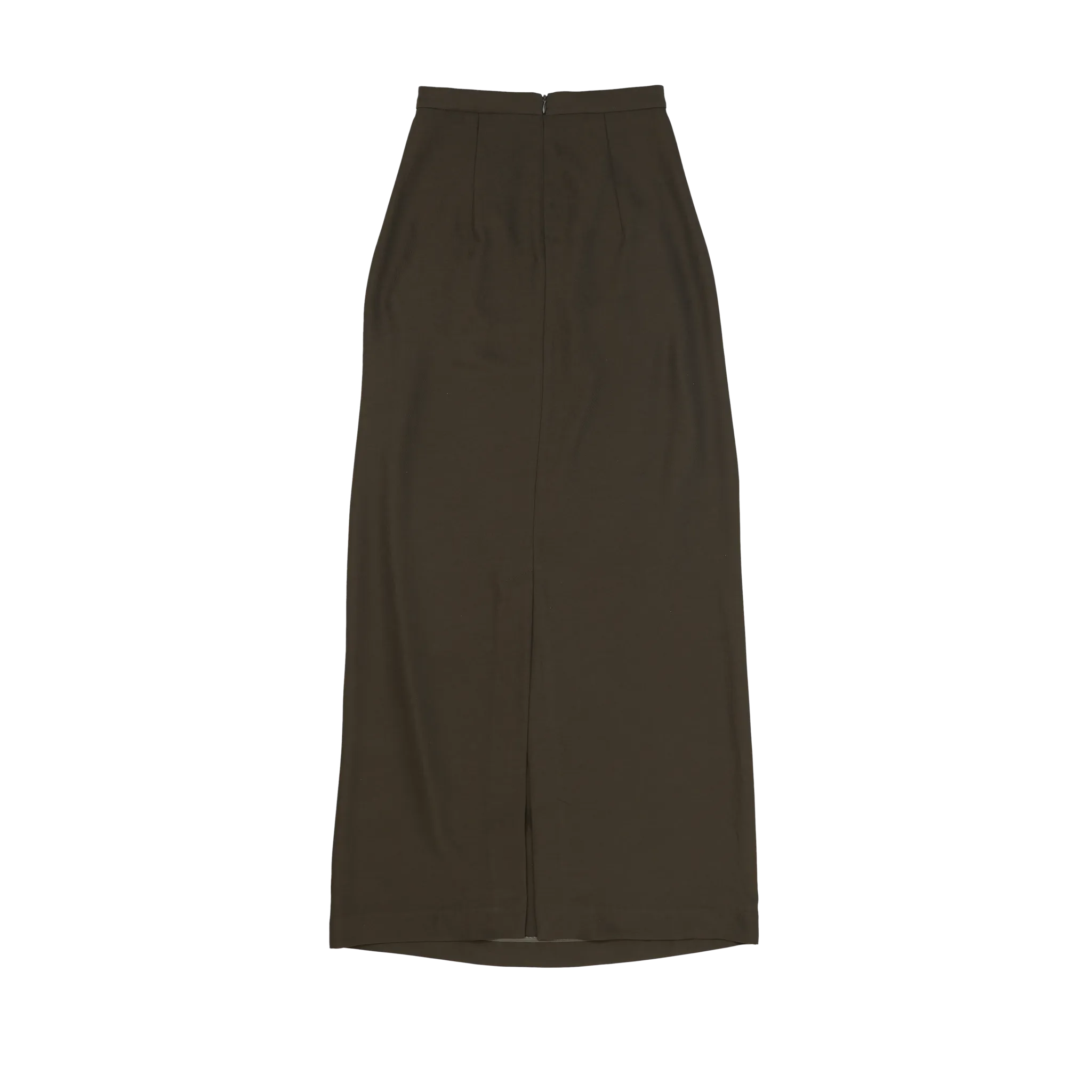 Dark Green Straight Skirt