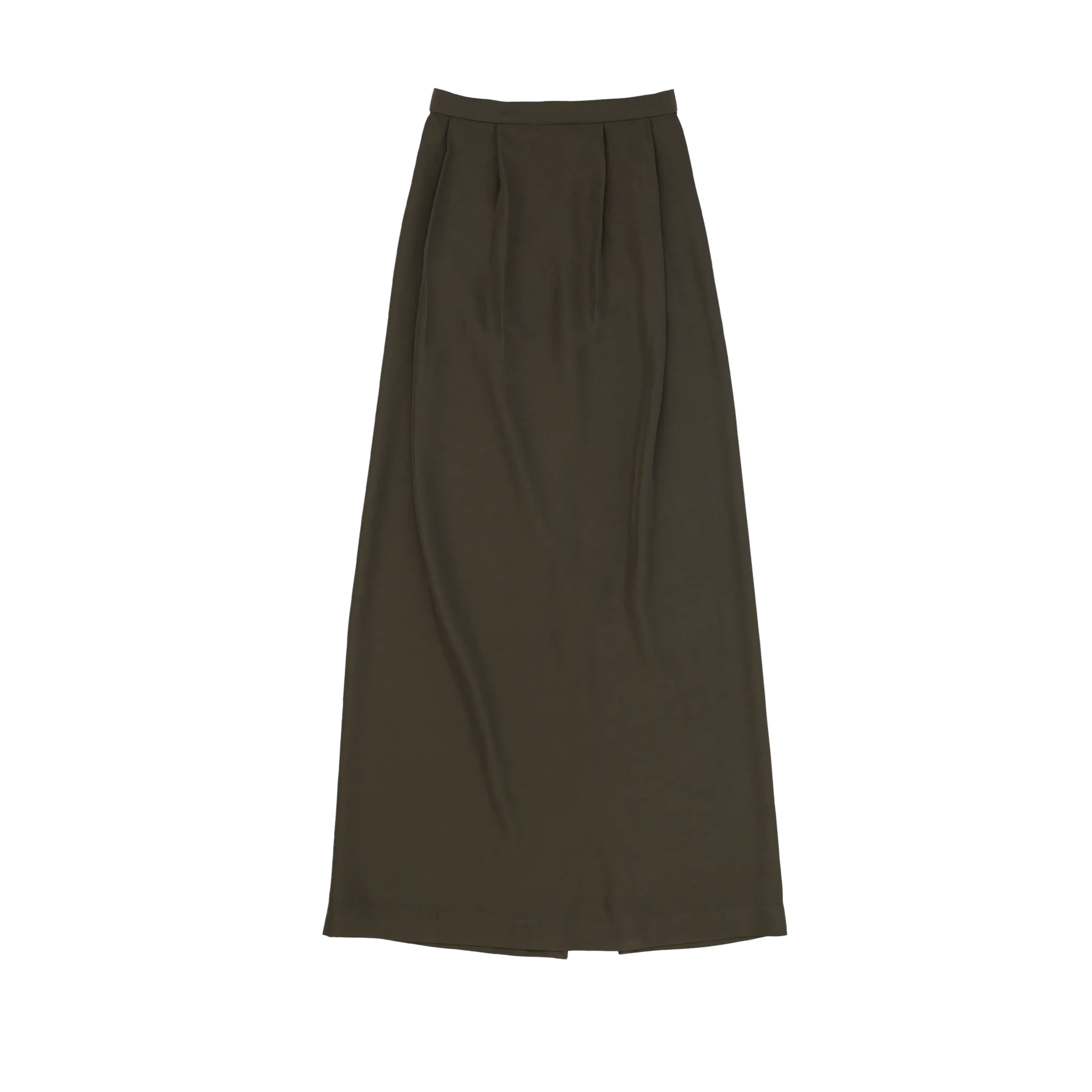 Dark Green Straight Skirt
