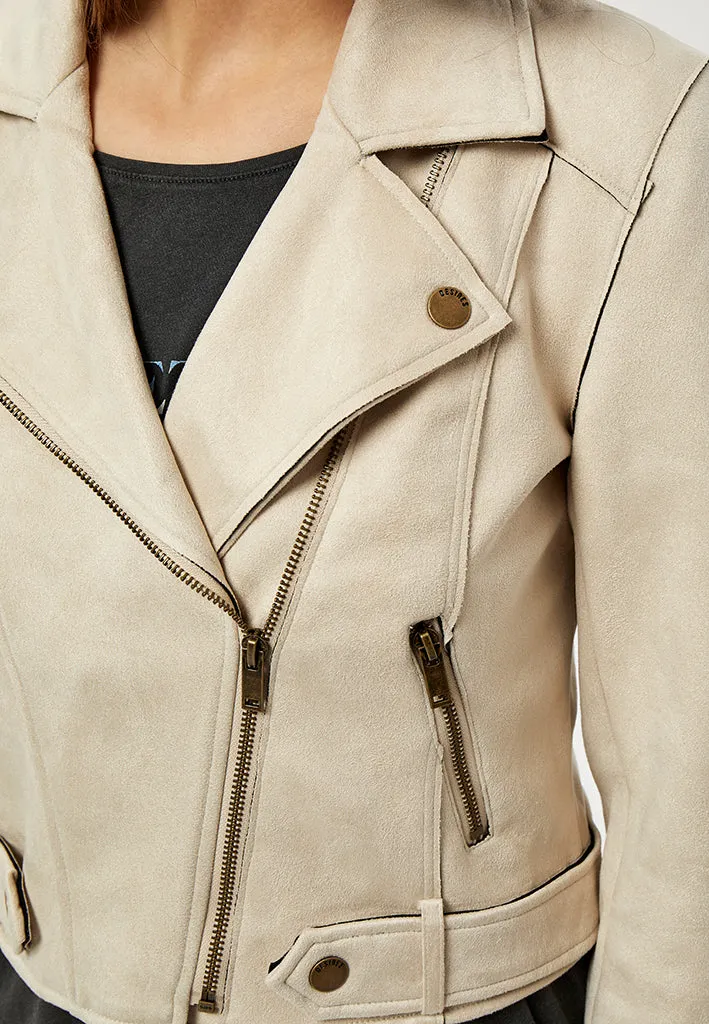 DSTabarak Biker Jacket - Sandshell
