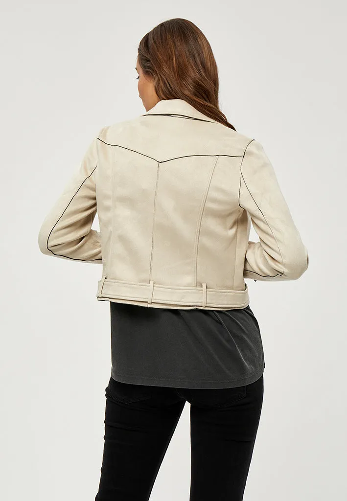 DSTabarak Biker Jacket - Sandshell