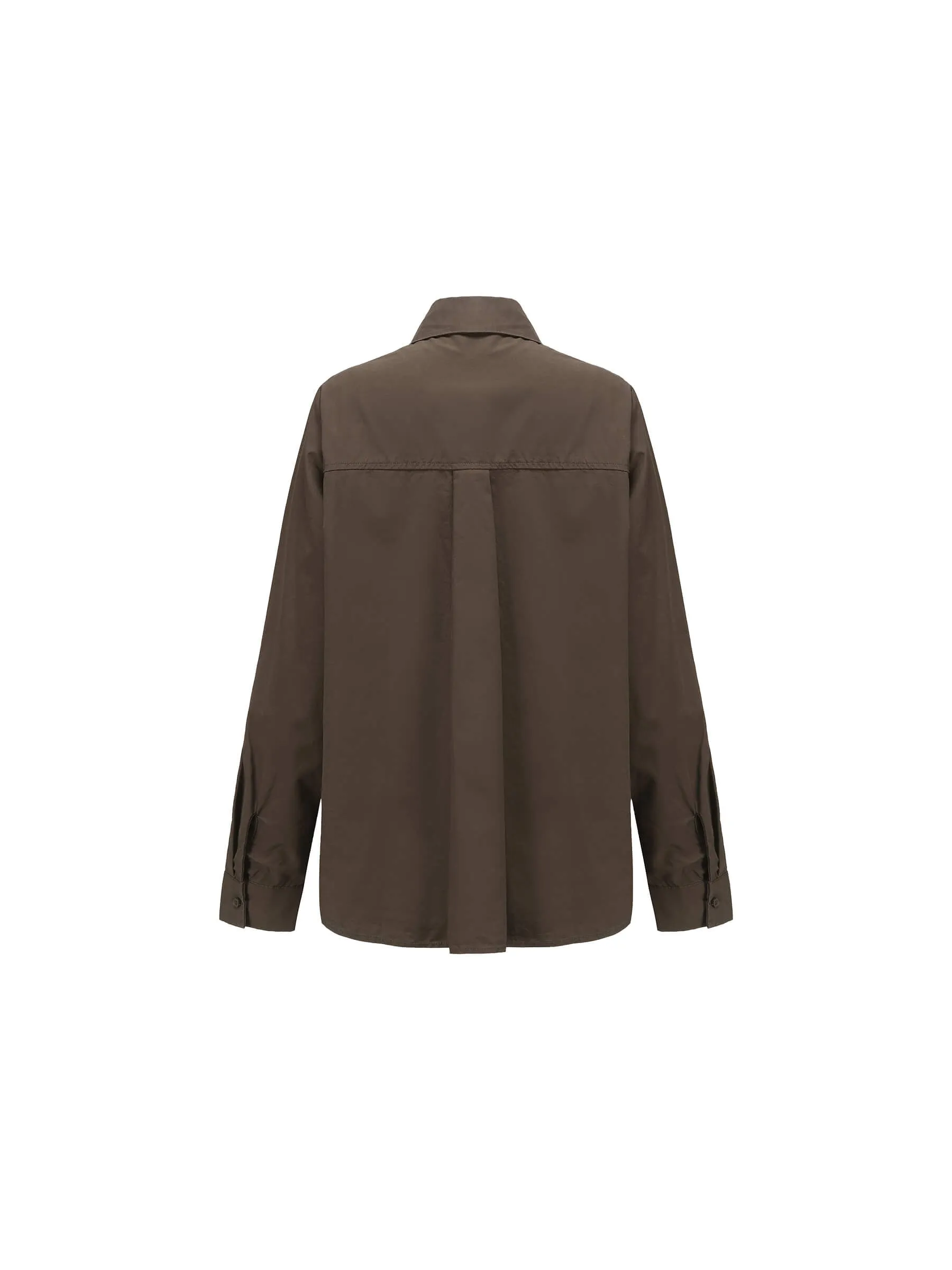 Faux Pocket 100% Cotton Shirt