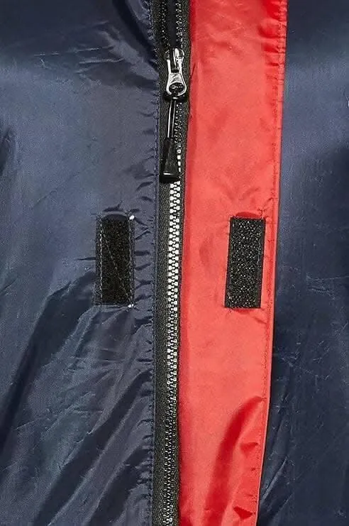 Long Rain Coat Black