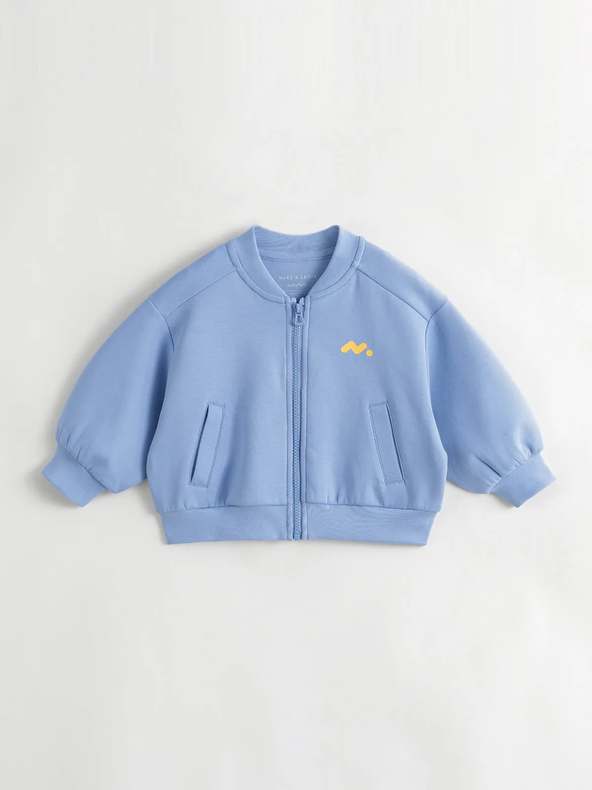 MARC & JANIE Boys Girls Baseball Zip Jacket 231297