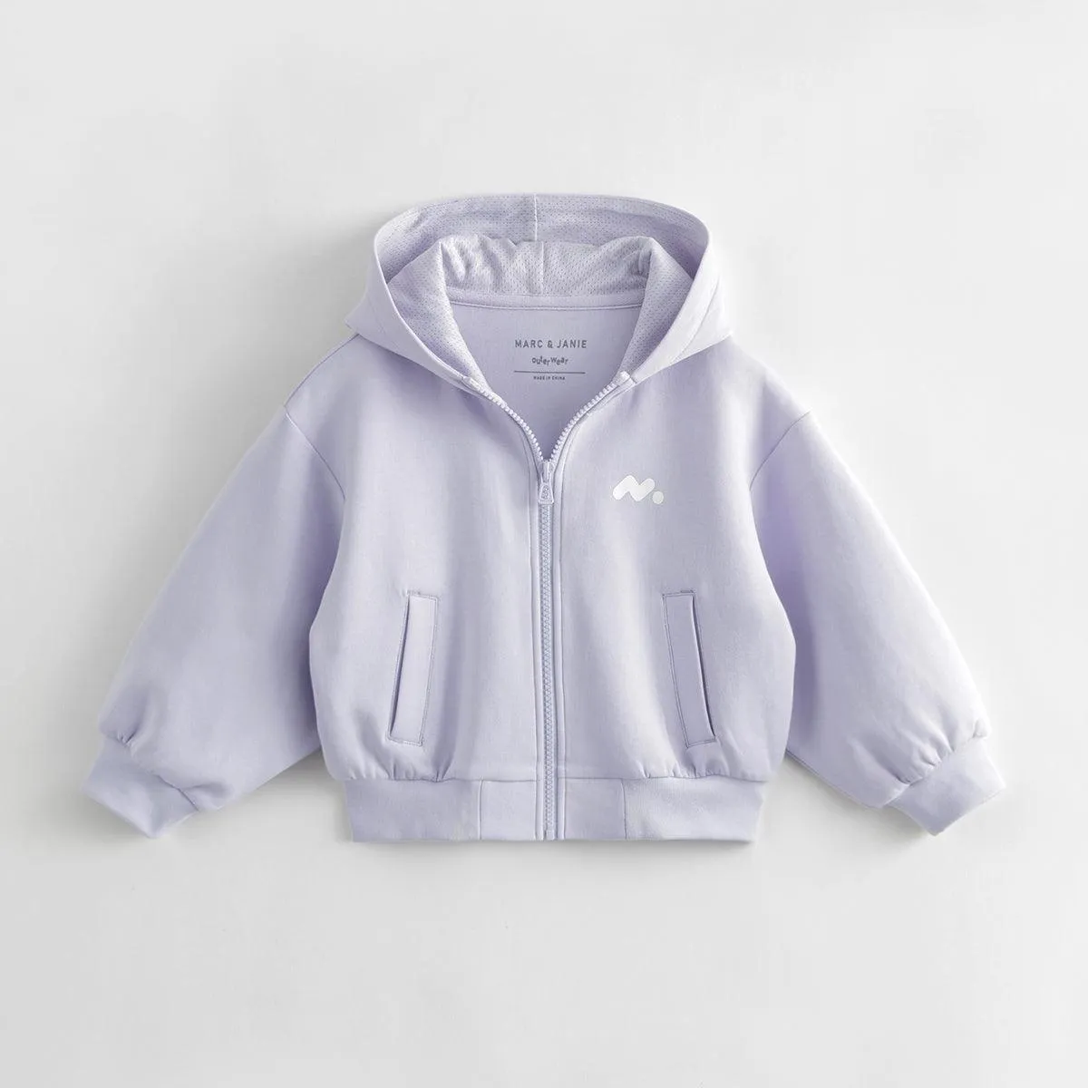 MARC & JANIE Boys Girls Loose Hooded Jacket 231300
