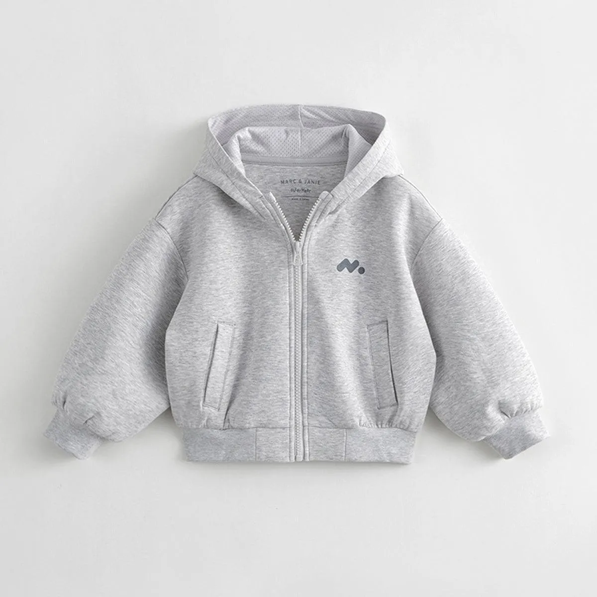 MARC & JANIE Boys Girls Loose Hooded Jacket 231300
