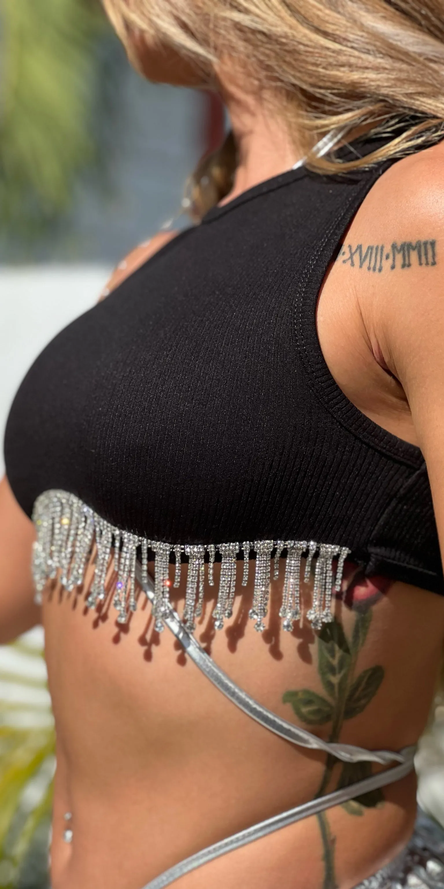 Roar Crop Top