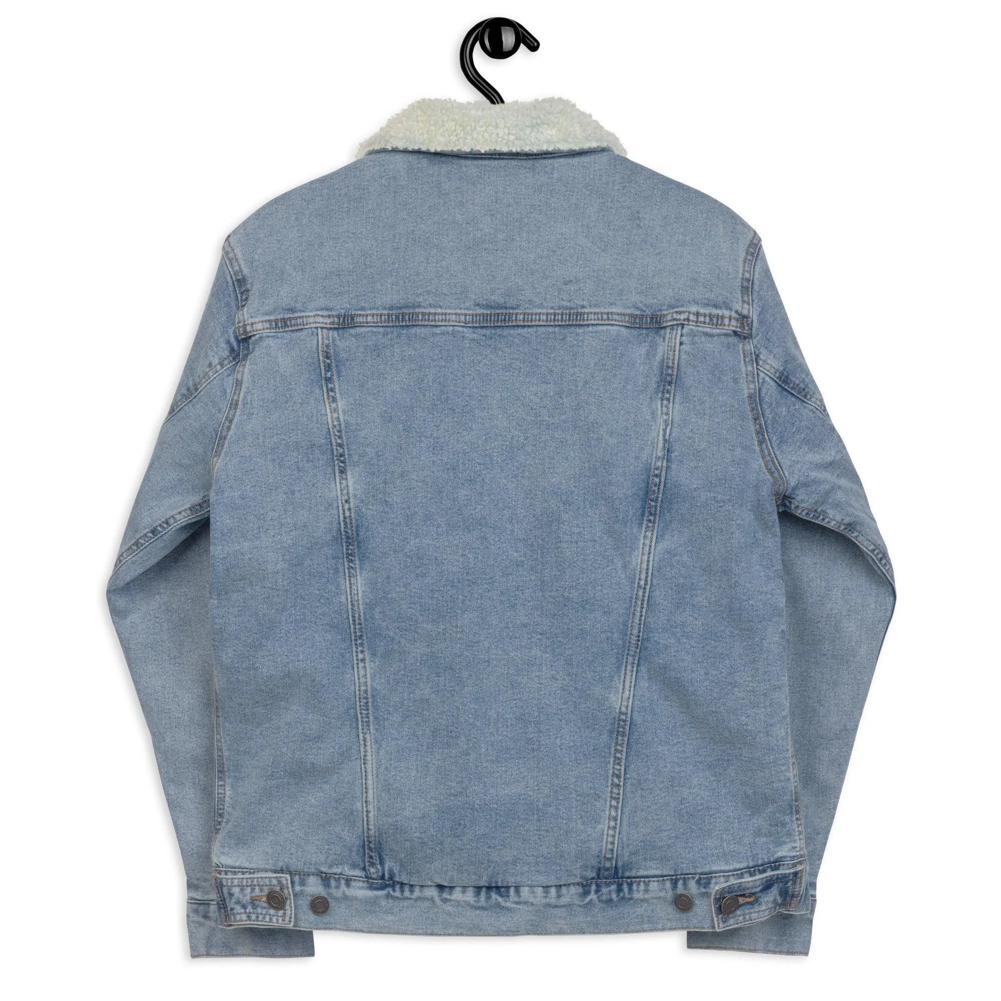 Unisex Denim Sherpa Jacket