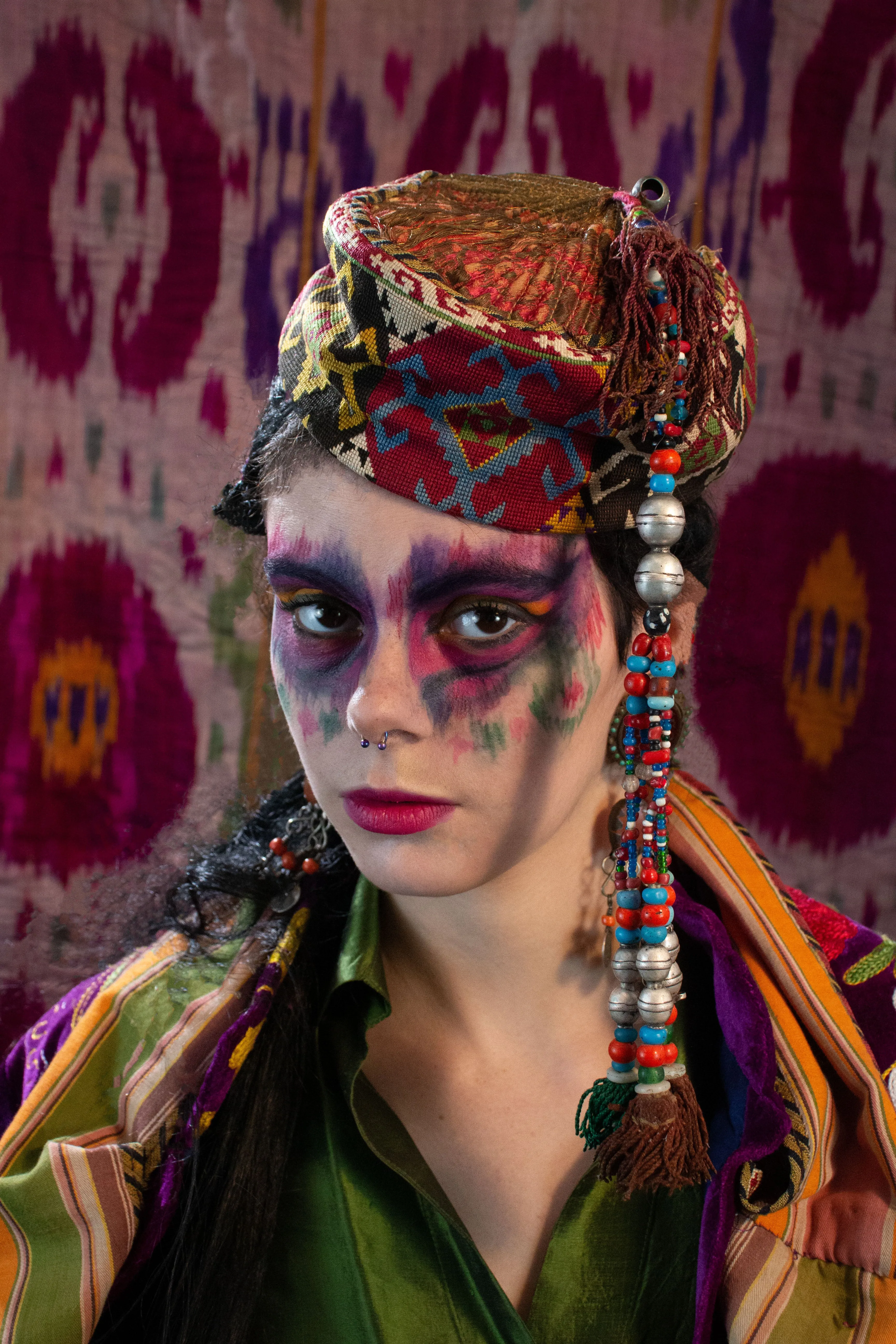Uzbek Inspired Hat by Atelier Carpe Diem