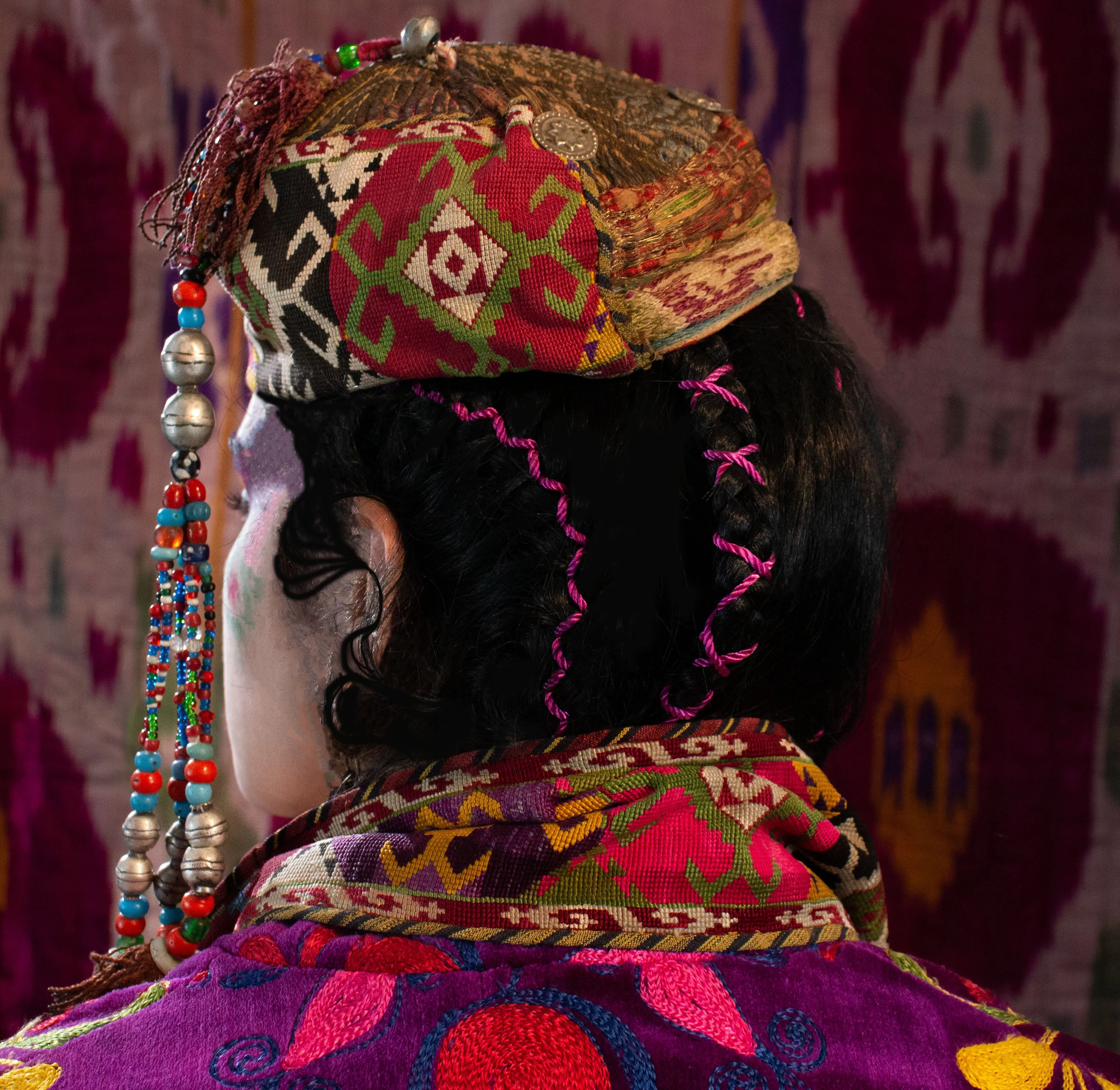 Uzbek Inspired Hat by Atelier Carpe Diem
