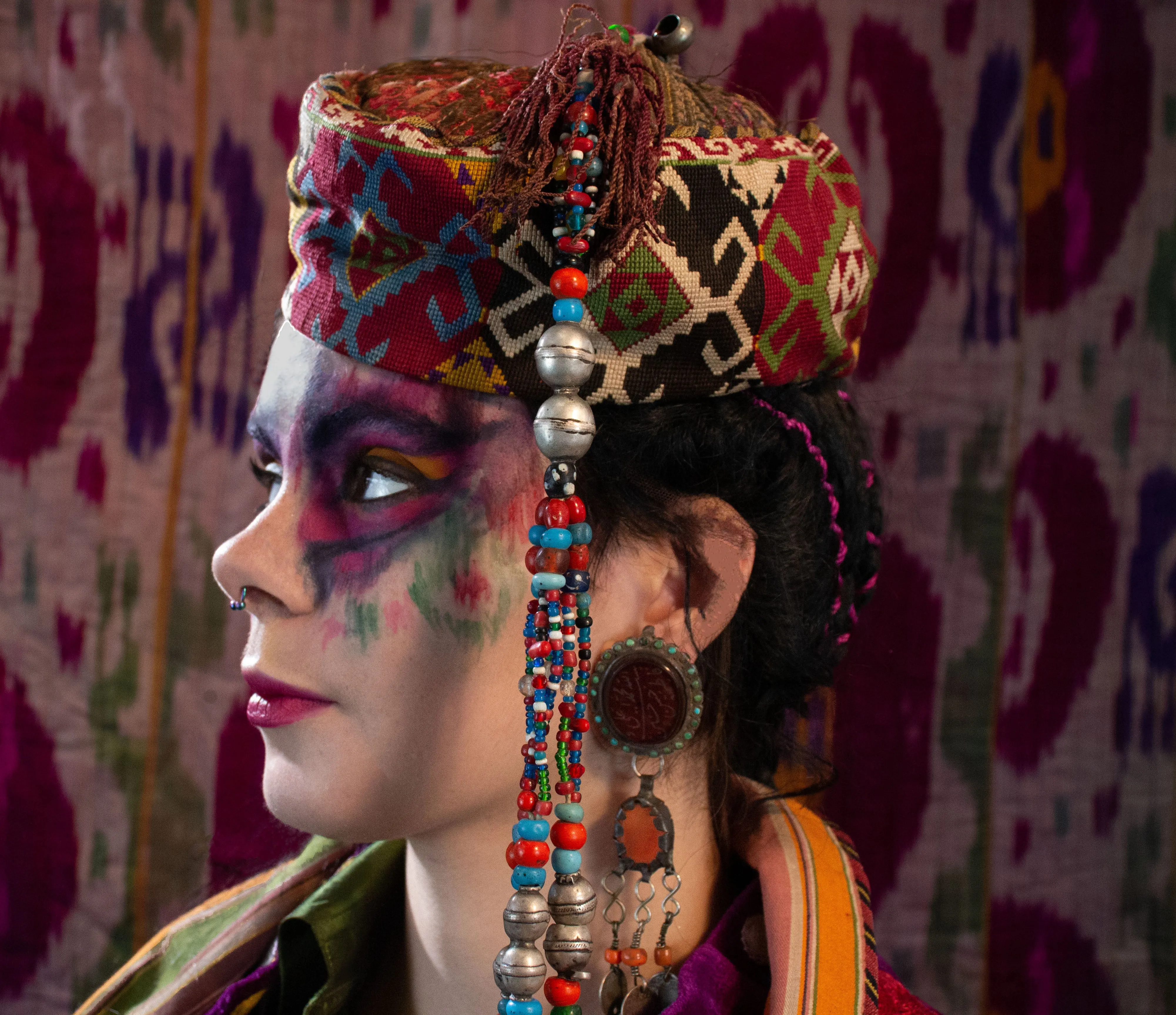 Uzbek Inspired Hat by Atelier Carpe Diem